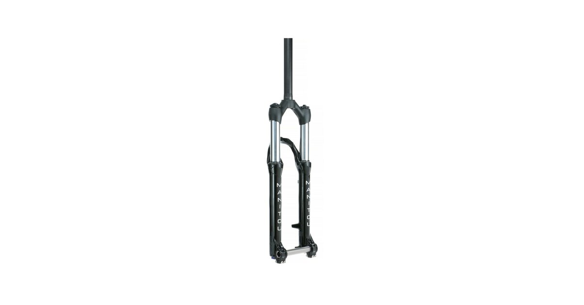 Fourche Suspension VTT Manitou XVert - 80 Mm De Débattement - 26 Pouces - Rouge - Pour Jante/disque - Occasion